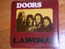 1971 THE DOORS L.A. WOMAN LP VINYL ONE OWNER WINDOW COVER YELLOW SLEEVE VG+/VG+