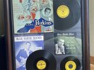 Carl Perkins usa lp 78 plus  sleeve ep sous cadre expo import us