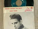 EDDIE COCHRAN 45 LIBERTY MEAN WHEN I'M MAD ONE KISS F 55070 ROCKABILLY 1957