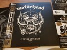 MOTORHEAD - IT NEVER GETS DARK - RARE RADIO BROADCAST UK 1985 2LP GOLD WAX MINT