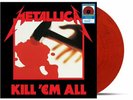 Metallica Kill 'Em All LP Walmart Exclusive Jump In The Fire Engine Red Vinyl