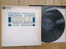CHOPIN / SAMSON François piano LP COLUMBIA CCA 1066 STEREO Dowel Spine EX/EX+
