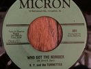B.Y. & THE TURNETTES Who Got The Number 45 on Micron funk dj shadow breaks