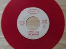 RED VINYL 45 THE HOLLIES CARRIE-ANN / THE TREMELOES SILENCE IS GOLDEN 1967 VG+