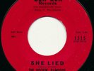 rare GARAGE Rockin' Ramrods She Lied MA private pressing Bon-Bon 45 vg 1964