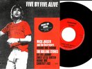 ROLLING STONES MICK JAGGER & THE DESTROYERS FIVE BY FIVE ALIVE BLACK EP VINYL
