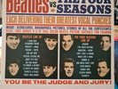 The Beatles Vs The Four Seasons Vinyl Lp with signed photo of four seasons