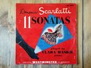 Westminster WL5072 - Scarlatti - 11 Piano Sonatas - Clara HASKIL - V.RARE