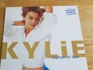 Kylie minogue rhythm of love lp with hype sticker and original rare poster