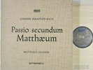 KARL RICHTER BACH MATTHEW MATTHAUS PASSION ARCHIV ED.1 4 LP SAPM 198 009/12 NM