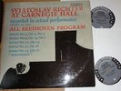Sviatoslav Richter at Carnegie Hall ALL BEETHOVEN PROGRAM Columbia 6-Eye M2L 272