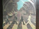 LOS BEATLES Abbey Road URUGUAY LP B&W Backcover