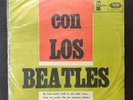 LOS BEATLES Con los Beatles RARE URUGUAY LP Spanish titles DIFF BACK COVER