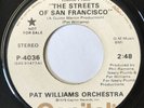 Pat Williams Orchestra - The Streets Of San Francisco 45 Capitol funk promo