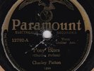 Charley Patton - Paramount 78 - Pony Blues / Banty Rooster Blues