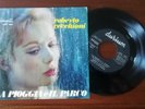 ROBERTO VECCHIONI. LA PIOGGIA E IL PARCO 45Rpm Primo Singolo Italy Durium 1968