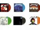 Global METALLICA COLORED VINYL KILL JUSTICE RIDE MASTER BLACK Set