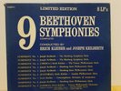 BEETHOVEN 9 SYMPHONIES KLEIBER KEILBERTH LP BOX. LONDON K8R-1