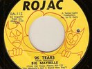 BIG MAYBELLE 96 tears / that's life U.S. ROJAC 45rpm_ORIGINAL 1966 killer RA-112