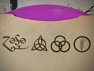 Led Zeppelin IV rare coloured Vinyl LP Original ATLANTIC K50008 collector's ed.