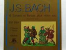 DEVY ERLIH - JS BACH sonata no.1 & partita no.1 for violin solo ADES LP