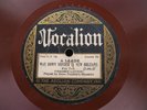 GENE FOSDICK'S HOOSIERS 78 RPM WAY DOWN YONDER IN NEW ORLEANS VOCALION BROWN WAX