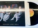 Black Sabbath Heaven And Hell 1st press vinyl 1980 A1 B3 exceptional copy.