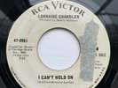 Northern Soul - Lorraine Chandler - I can't hold on -RCA Victor WD original