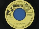 Reggae/Ska 7” ROYALS - IF YOU WANT GOOD on WAMBESI RECORDS HEAR