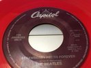strawberry vinyl-the beatles-strawberry fields forever/penny lane 45 rpm hear