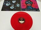 KISS KRUISE VI AUTOGRAPHED RED COLORED VINYL CREATURES OF THE NIGHT