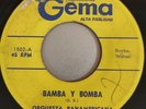 Puerto Rico 45 Orquesta Panamericana - Bamba y bomba on Gema HEAR