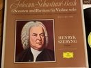 SZERYNG Violin Solo Partitas Sonatas Bach Complete 1ED DGG Tulip 3-LP Box NM