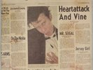TOM WAITS: Heartattack and Vine US Asylum ’80 Orig w/ Inner LP NM- Vinyl Superb