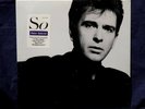 PETER GABRIEL VERY RARE SEALED LP SO 1986 USA 1stPRESS W/HYPE STICKER NO CUTS