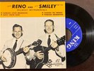 BLUEGRASS INSTROS E.P.- W/ PICTURE COVER-- RENO & SMILEY EX/EX KING