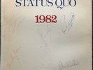 Status Quo 1+9+8+2  Fully signed autographed 12