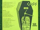 CRISIS 7” Holocaust 1979 MISFITS the best HORROR PUNK single ever DANZIG SAMHAIN