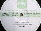 Felicity Palmer Russian Song Recital 38 Bath Festival BBC Transcription CN 5024