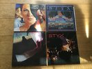 Styx [4 LP Vinyl] Killroy was here + Paradise Theatre + Cornerstone + Pieces of