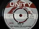 THE BUNNY LEE ALLSTARS Hook Up / Full Up ORIG UK 1969 Unity 45 JACKIE MITTOO