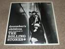 THE ROLLING STONES = DECEMBERS CHILDREN RARE JAPANESE ORANGE VINYL IMPORT LP