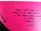 Led Zeppelin II 1969 UK 1st press LEMON SONG THANKYOU Nr Ex vinyl Red Plum A2 B2