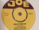 Lloyd, Dice And Mum - Trial of Pama Dice - 1970 Reggae - UK Joe JRS-5