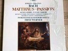 BACH Matthew Passion FRITZ WERNER, GIEBEL 1stPress ERATO 4LP Box - STILL SEALED