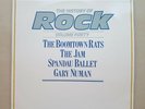 THE HISTORY OF ROCK. GARY NUMAN,THE JAM,SPANDAU BALLET,BOOMTOWN RATS 2XLP