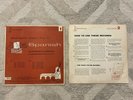 Madrigal’s Magic Keys To Spanish Vol 1 and 2 vinyl LPs 1953 Andy Warhol art