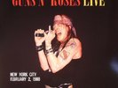 GUNS N ROSES Live In New York City VINYL LP