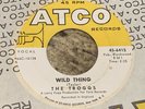 THE TROGGS Wild Thing 45 RPM ATCO 6415 1966 ORIGINAL VG++