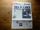 Jethro Tull Thick As A Brick A3/B2 1st Press Very Good Vinyl LP Record CHR 1003